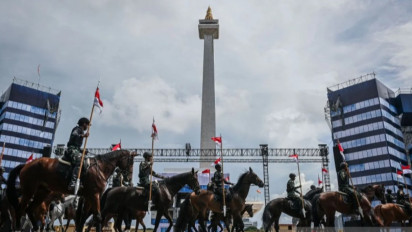 Tugu Monas Ditutup Sementara untuk Wisatawan saat Peringatan HUT ke-80 TNI Hari Ini