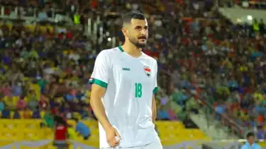 Penyerang Timnas Irak Aymen Hussein
