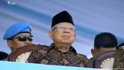 SBY hingga Ma’ruf Amin Ikut Meriahkan HUT ke-80 TNI, Prabowo Pimpin Upacara Megah di Monas