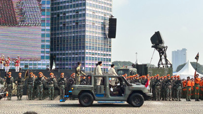 Prabowo di HUT TNI: Tidak Ada Tempat untuk Pemimpin Tak Kompeten!