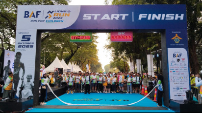 BAF Lions Run 2025: Ribuan Pelari Tumpah Ikuti 'Run for Children' di GBK, Galang Donasi untuk Pejuang Kanker Anak