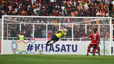 Shahar Ginanjar saat membela Persija Jakarta