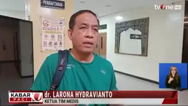 Ketua Tim Medis, dr Larona Hydravianto