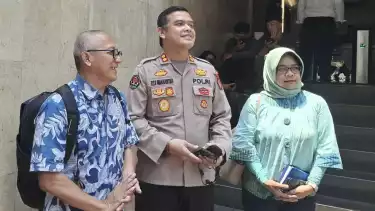 Perwakilan Arya daru ke Polda Metro