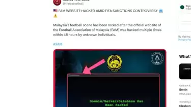 Situs Web Resmi FAM Diretas saat Tenggat Banding Sanksi 7 Pemain Naturalisasi Ilegal Ditutup FIFA Malam Ini