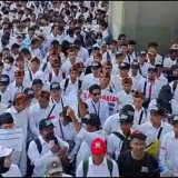 Ribuan Pekerja Migran Korea Turun Ke Jalan Tuntut Kinerja KP2MI