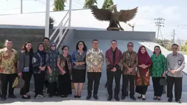 Menteri Kebudayaan Republik Indonesia, Fadli Zon, menghadiri Aktivasi Pusat Budaya Indonesia, Dili, Timor Leste, sekaligus menandatangani peresmian Patung Garuda.