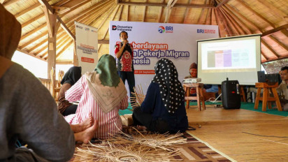BRI Peduli Selenggarakan Program Pemberdayaan Eks Pekerja Migran Indonesia di Lombok