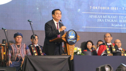 Effendi Simbolon Lontarkan Pesan Menohok di Dies Natalis UHN Medan: Berikan yang Terbaik dari Engkau untuk Tuhan