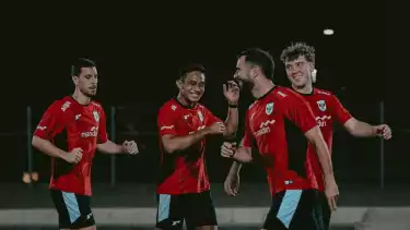 Thom Haye, Rizky Ridho, Jordi Amat, dan Ole Romeny