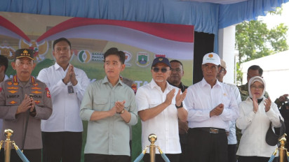 Tanam Jagung Serentak, Menko Zulhas Apresiasi Sinergi Polri dan Pemda yang Konsisten Jaga Ketahanan Pangan Nasional