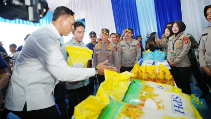 Polri Gelar Gerakan Pangan Murah saat Tanam Serentak Kuartal IV