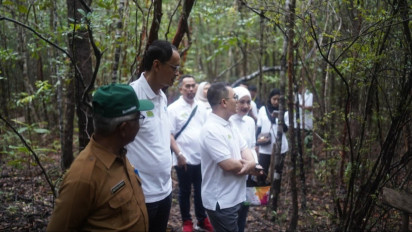 100 Bibit Pohon Pelapak Ditanam Bentuk Upaya Jaga Kelestarian Alam dan Keberlanjutan Pariwisata