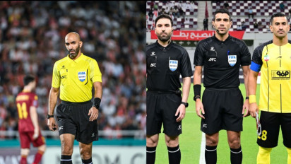 Profil Wasit VAR Abdullah Jamali, Pembisik Ahmad Al Ali yang Beri 2 Penalti di Babak Pertama