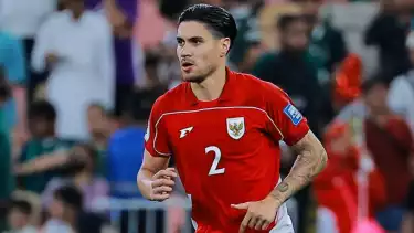 Kevin Diks jadi satu-satunya pencetak gol Timnas Indonesia