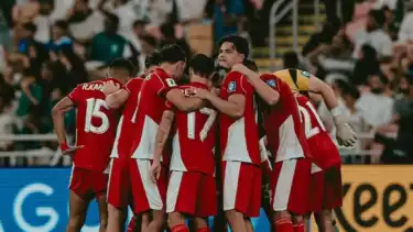 Skuad Timnas Indonesia saat lawan Arab Saudi