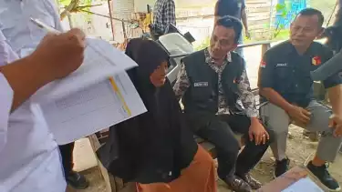 Bawaslu RI serta Bawaslu Aceh mendata ulang pemilih baru untuk Pemilu 2029 di Kabupaten Aceh Besar, Kamis (9/10/2025).