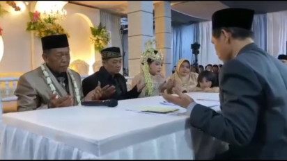 Viral, Pria Paruh Baya Nikahi Perempuan 24 Tahun di Pacitan, Mahar Rp 3 Miliar