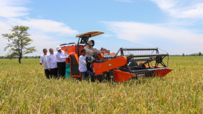 Survey Indikator Politik Indonesia:  Kinerja Kinerja Mentan Amran tertinggi 84,9%