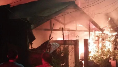 Dua Rumah Hangus di Tanjung Priok, Gulkarmat Kerahkan 80 Personel untuk Padamkan Api
