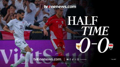 Kuasai Lini Tengah di Babak Pertama, Timnas Indonesia Persulit Irak hingga Mauro Zijlstra Nyaris Cetak Gol