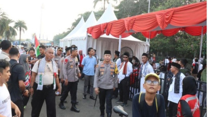 Polisi kerahkan 1.722 Personel Kawal Aksi Bela Palestina