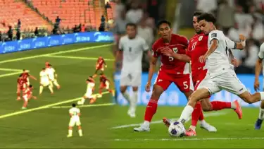 Zidane Iqbal, pencetak gol Irak satu-satunya ke gawang Timnas Indonesia.