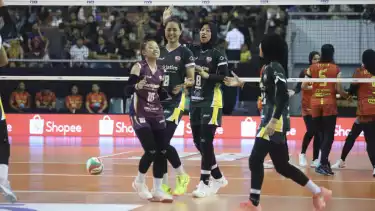 Megawati Hangestri dan skuad Bank Jatim di final four Livoli Divisi Utama 2025.