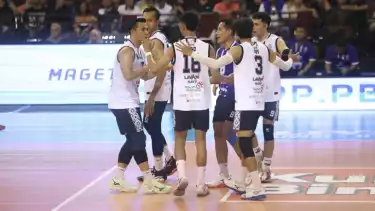 Pemain LavAni Navy di Final Four Livoli Divisi Utama 2025.