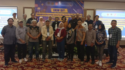 Empat Belas Jurnalis Jogja Selesai Tempuh Uji Kompetensi, UKW #2 Resmi Ditutup