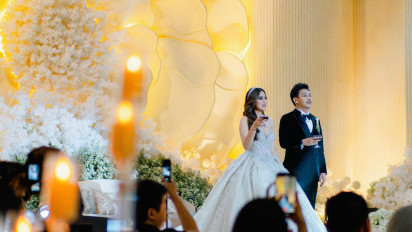 Tiktokers asal Medan, Influencer Vito Sinaga & Ivana Meylanda Gelar Pernikahan Mewah