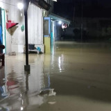 Sungai Bahilang Meluap Minggu Malam, Ratusan Rumah di Wilayah Kota Tebing Tinggi Terendam Banjir
