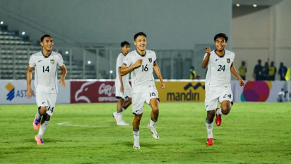 Berita Foto: Hasil Imbang Tutup Laga Uji Coba Timnas Indonesia U-23 Vs India