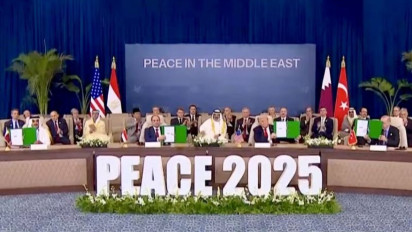 Presiden AS Donald Trump Tandatangani Perjanjian Damai di Gaza dalam KTT, Konflik Ribuan Tahun Selesai?