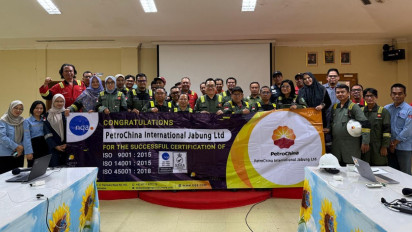 PetroChina Raih Sertifikasi ISO, Tegaskan Komitmen pada Kualitas dan Keunggulan Operasional