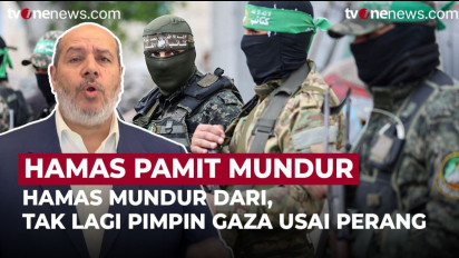 Hamas Pamit Mundur, Tak Lagi Pimpin Kelompok di Gaza Usai Gencatan Senjata