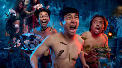 Capek Miskin? Jualan Sate Buat Setan Aja!, Trailer Film 'Pesugihan Sate ...