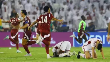 Timnas Qatar kalahkan UEA 2-1