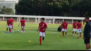Latihan Timnas Indonesia U-17