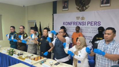 WNA Malaysia Sembunyikan Sabu 496 Gram di Kemaluan, Ditangkap Bea Cukai Tanjungpinang