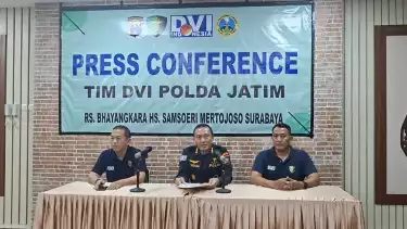 Tim DVI Polda Jatim kembali berhasil mengidentifikasi 5 jenazah terakhir korban ambruknya bangunan Ponpes Al Khoziny