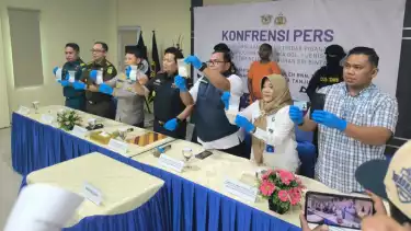WNA Malaysia Sembunyikan Sabu 496 Gram di Kemaluan, Ditangkap Bea Cukai Tanjungpinang