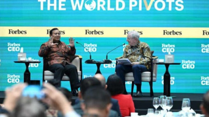 Di Depan Bos Forbes, Prabowo Yakin Pertumbuhan Ekonomi RI Capai 8 Persen