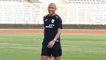 Pelatih Timnas Indonesia U-17 Nova Arianto