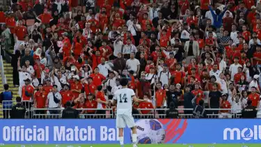 Suporter Timnas Indonesia di Kualifikasi Piala Dunia 2026