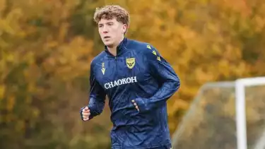 Striker Timnas Indonesia, Ole Romeny kembali berlatih untuk Oxford United