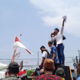 Banyak Terjadi Kecelakaan, Ratusan Warga Kramatwatu Serang Demo Tolak Truk ODOL Melintas