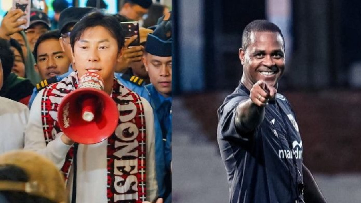 Bak Bumi dan Langit, Begini Perbedaan Suporter Timnas Indonesia Melepas Kepergian Shin Tae-yong dan Patrick Kluivert
            - galeri foto