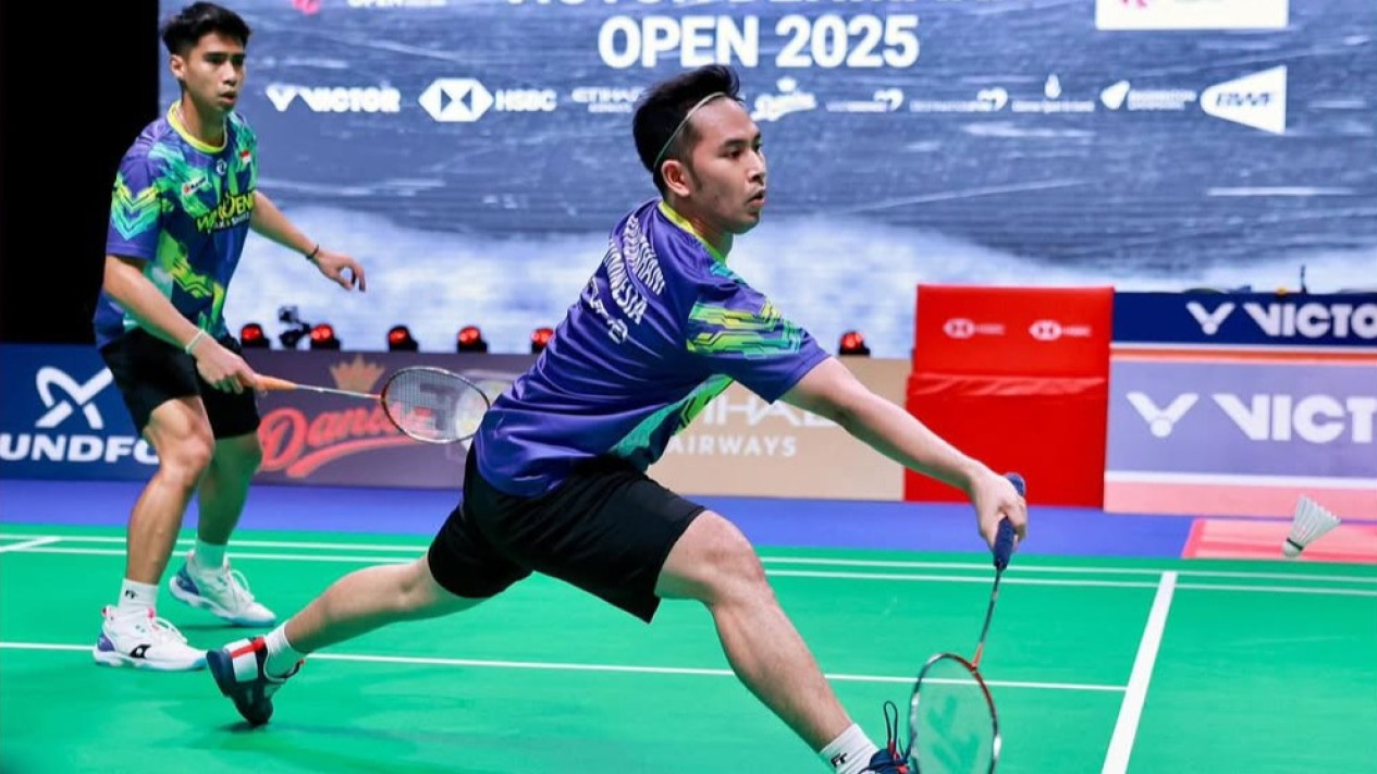 Sabar/Reza Ungkap Penyebab Kekalahan dari Ganda China di 16 Besar Denmark Open 2025
            - galeri foto