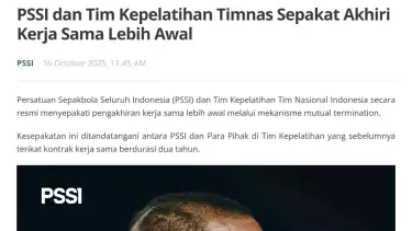 Fakta Menarik Pemecatan Patrick Kluivert, PSSI Tak Sekalipun Sebut Nama Pelatih Asal Belanda dalam Rislisnya, Kenapa?